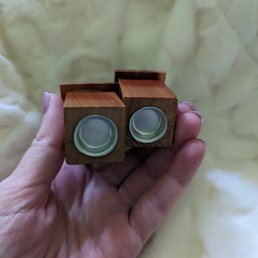 Vintage outhouse salt and pepper